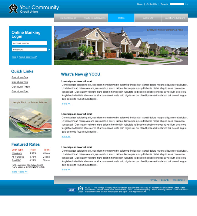 Create-a-Site Website Template Example 1
