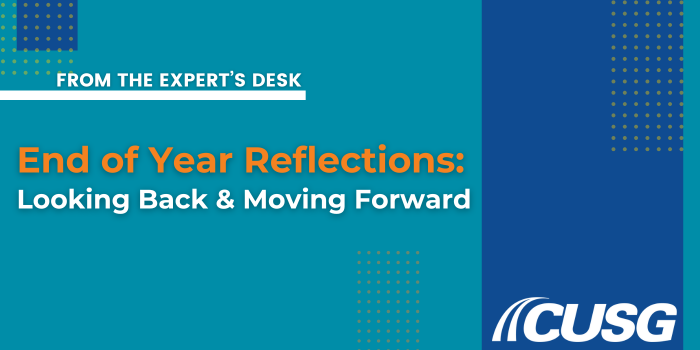 End of Year Reflections: Looking Back and Moving Forward
