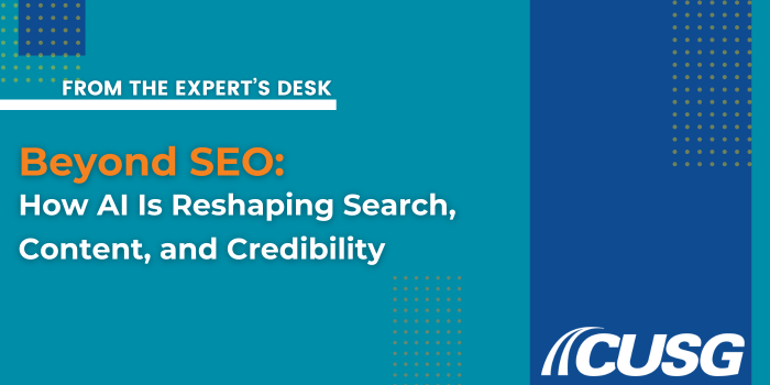 Beyond SEO: How AI Is Reshaping Search, Content, and Credibility