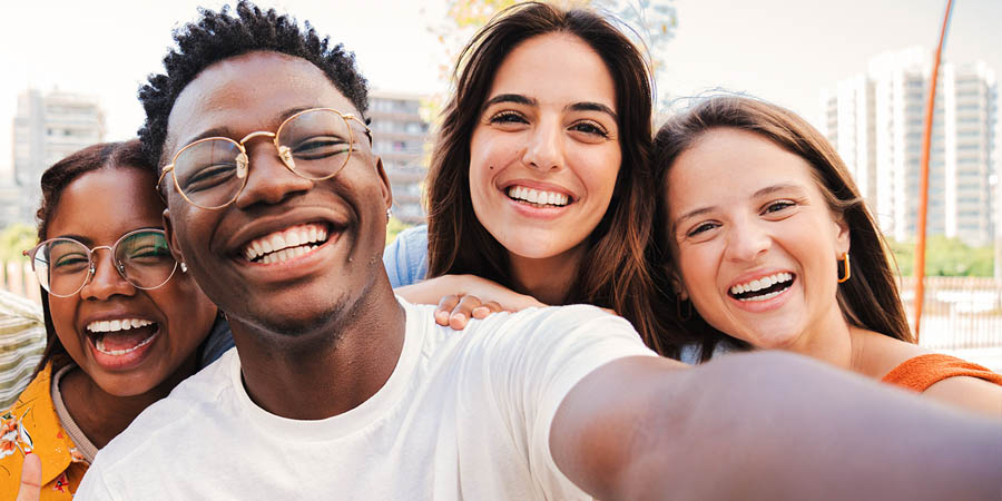 group of young adults