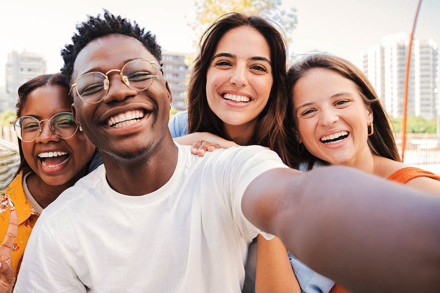 group of young adults