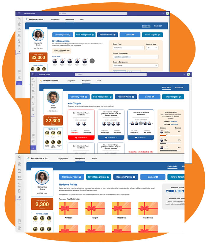 Performance Pro Real-Time Recognition Teams App Screenshot 1