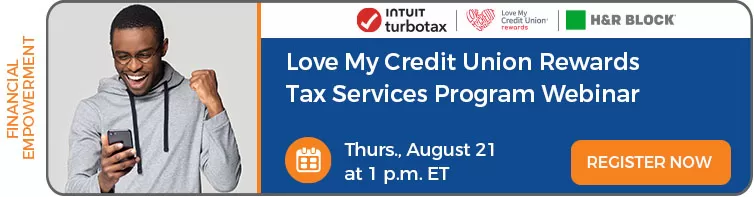 Thursday, August 21, 2025: Tax Services Program Webinar. Register now.