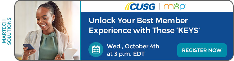 Wednesday, October 4, 2023: Unlock Your Best Member Experience with these ‘KEYS’. Register now.