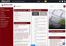 CMS Admin Dashboard